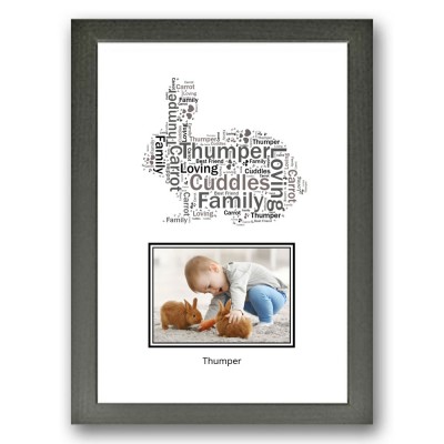 Rabbit Photo Collage Gift